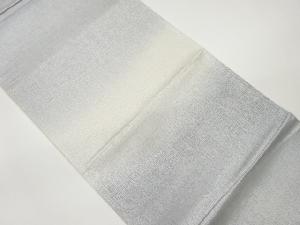 抽象横段模様織出し全通袋帯